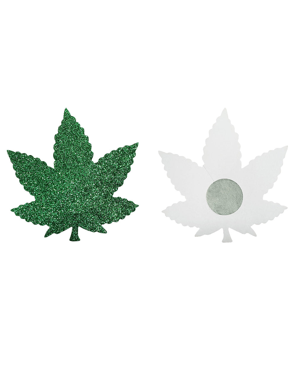 Green Leaf Shape Nipple Cover