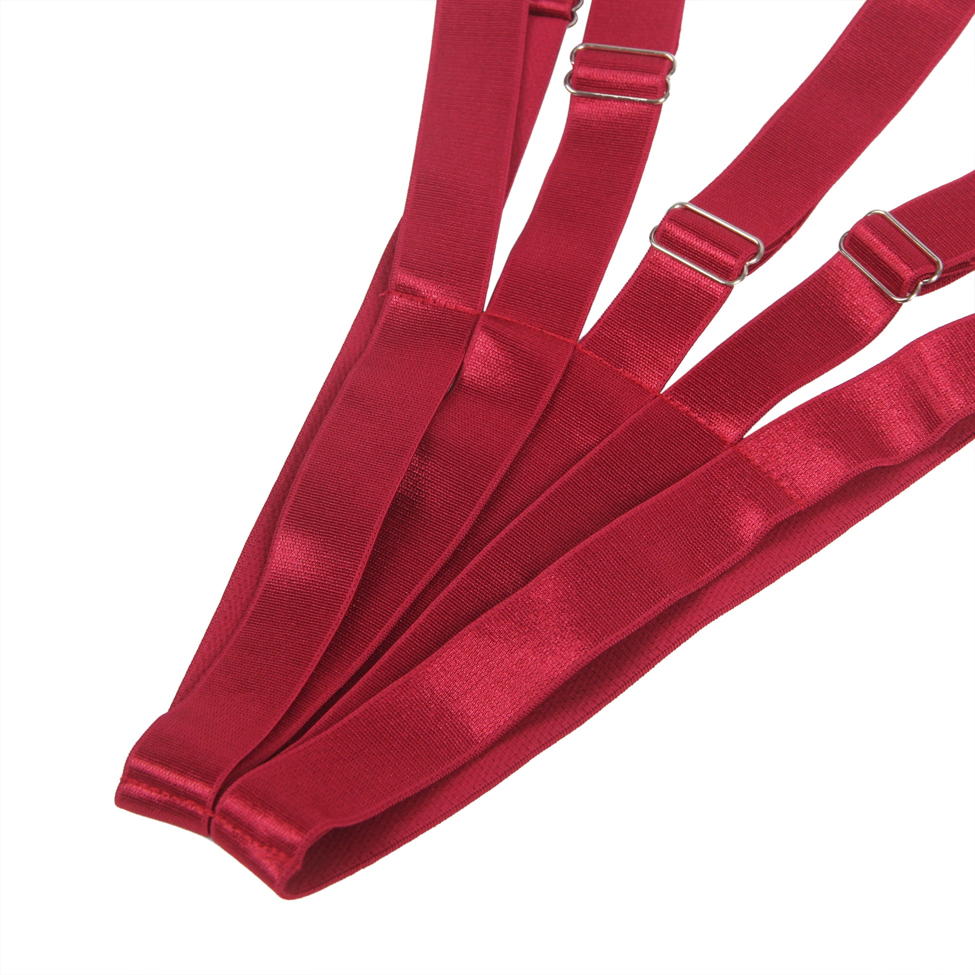 Red Sexy Adjustable Bondage Bodysuit