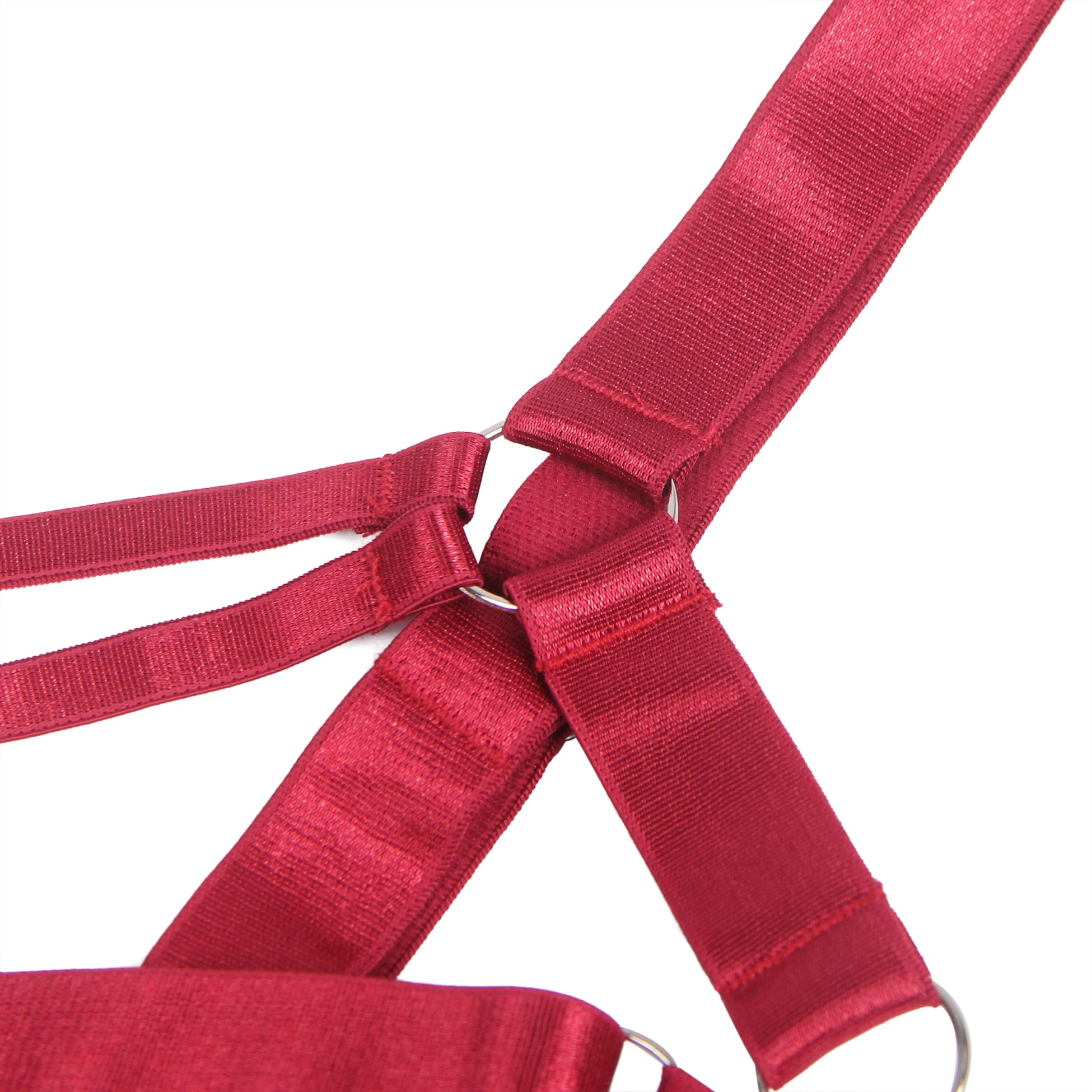 Red Sexy Adjustable Bondage Bodysuit