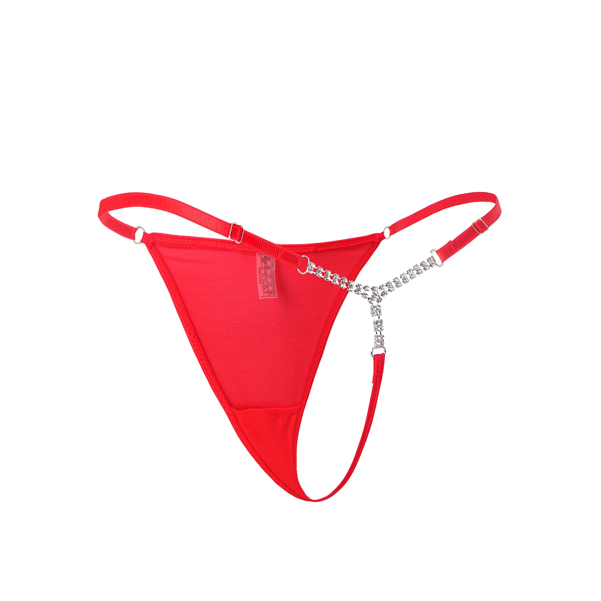 Red G-String With Diamond Back