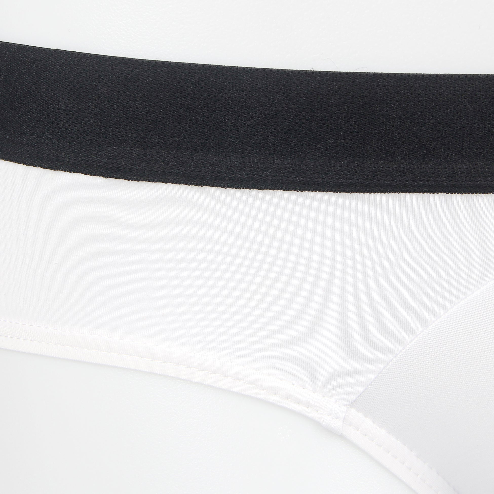 White Ice Silk Strappy Sexy Men's Underwear