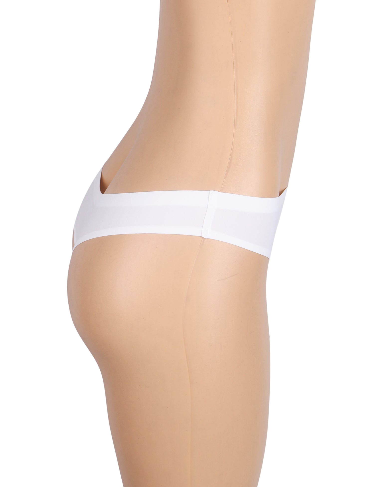 White Sexy High Elastic Low Waist Seamless Panty