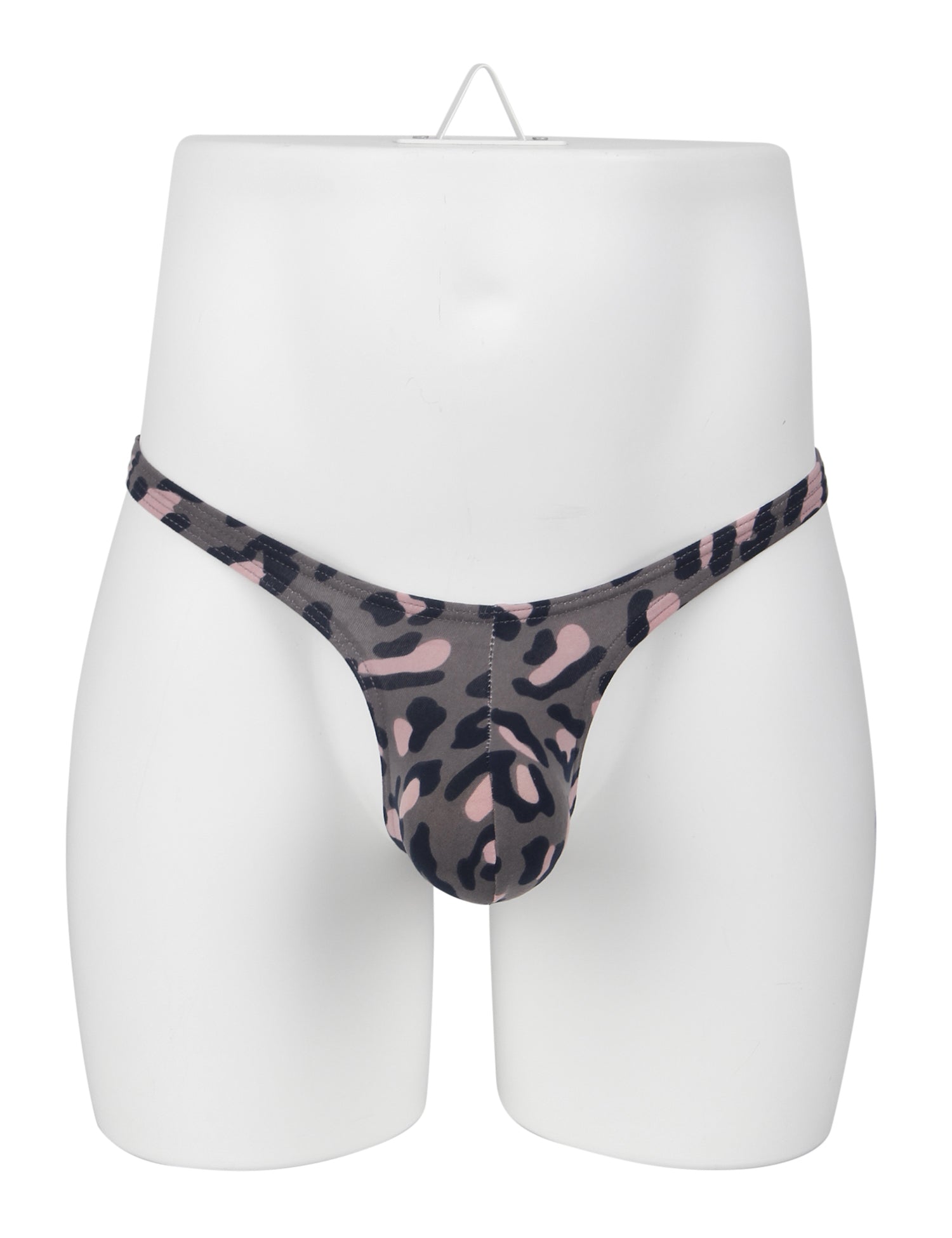 Black Sexy Leopard Print Men Underwear